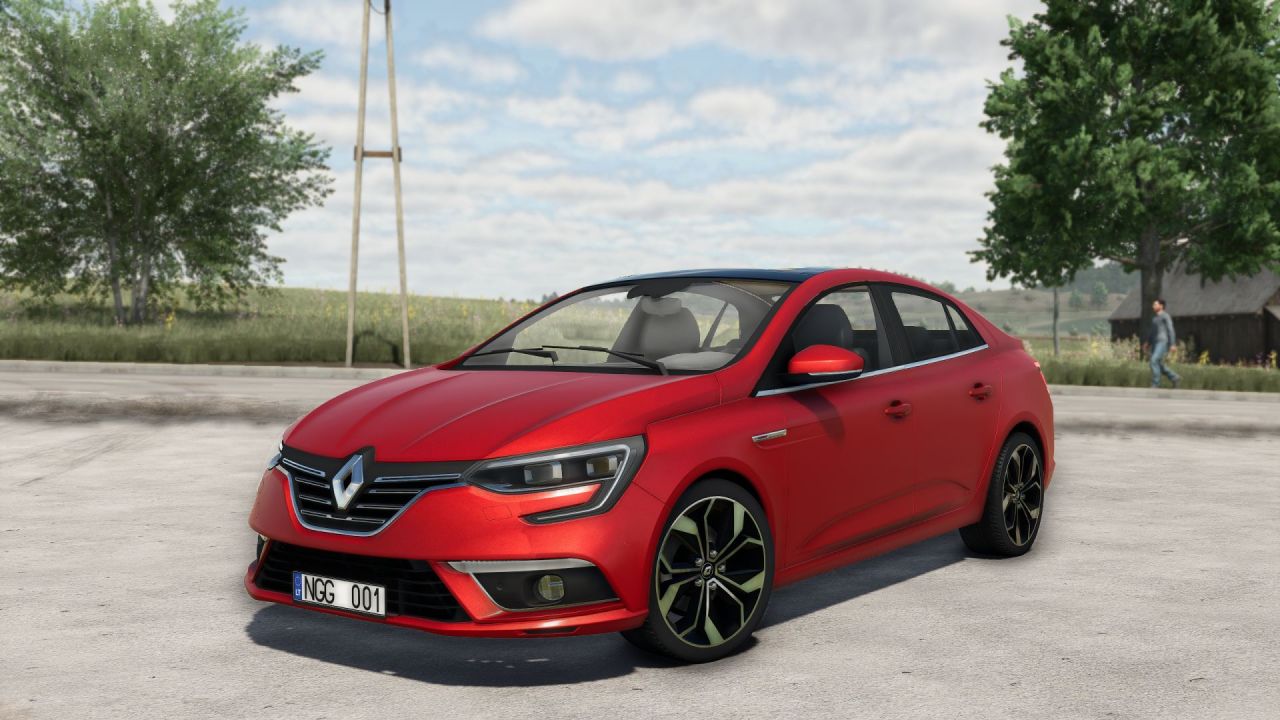 Автомобіль Renault Megane 4 для Farming Simulator 25
