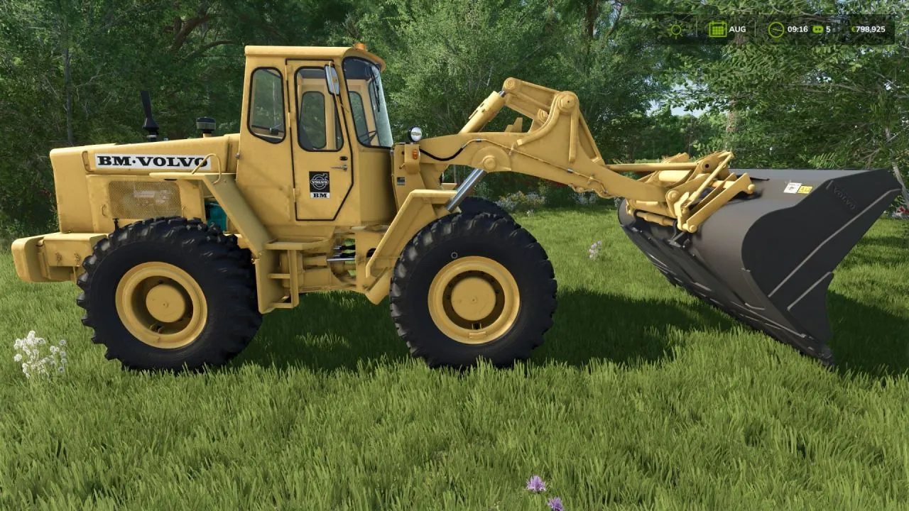 Powerful Front Loader Volvo BM LM 846 for Farming Simulator 25