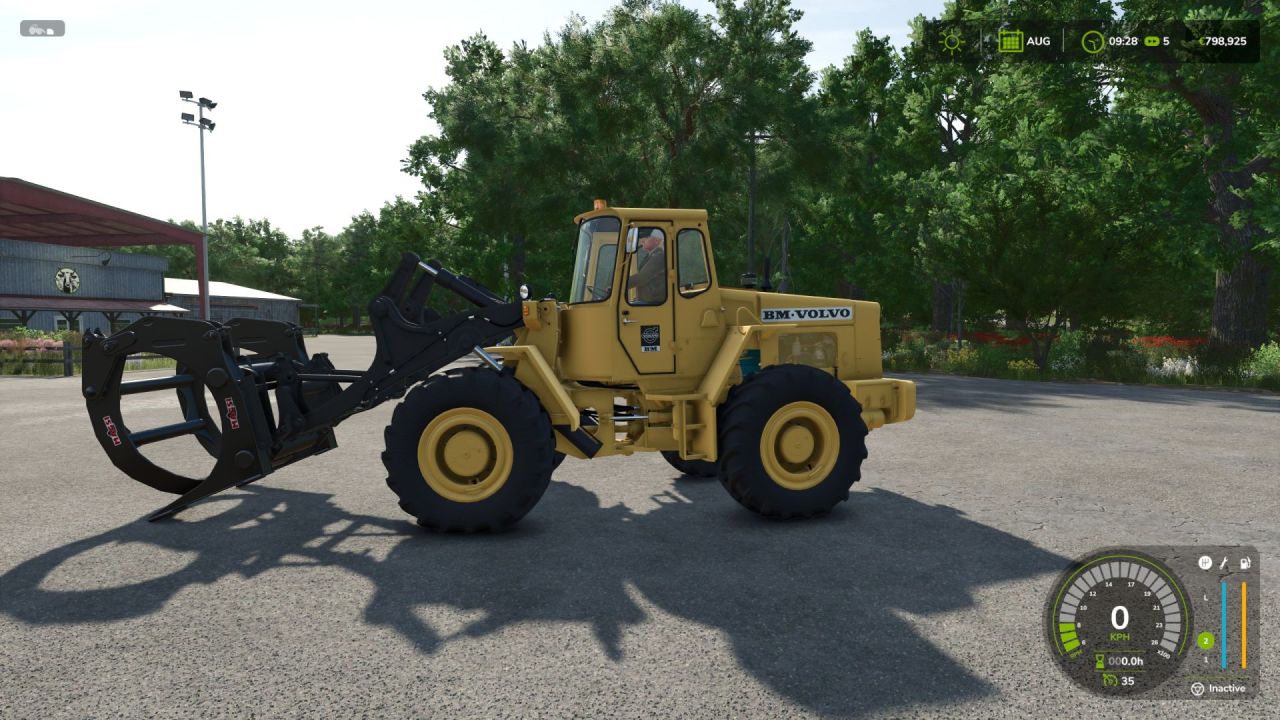 Потужний Фронтальний Навантажувач Volvo BM LM 846 для Farming Simulator 25 - Скріншоти