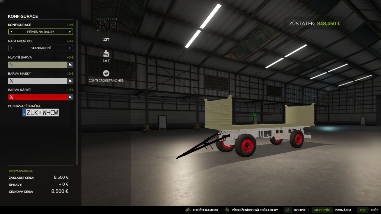 UTVA 12T для Farming Simulator 25