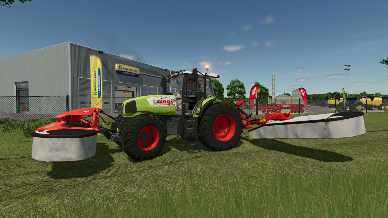 Трактор Claas Ares 800 Series для Farming Simulator 25