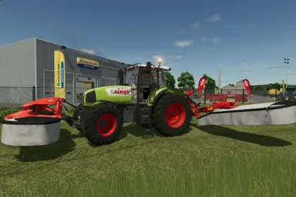 Трактор Claas Ares 800 Series для Farming Simulator 25 — 4