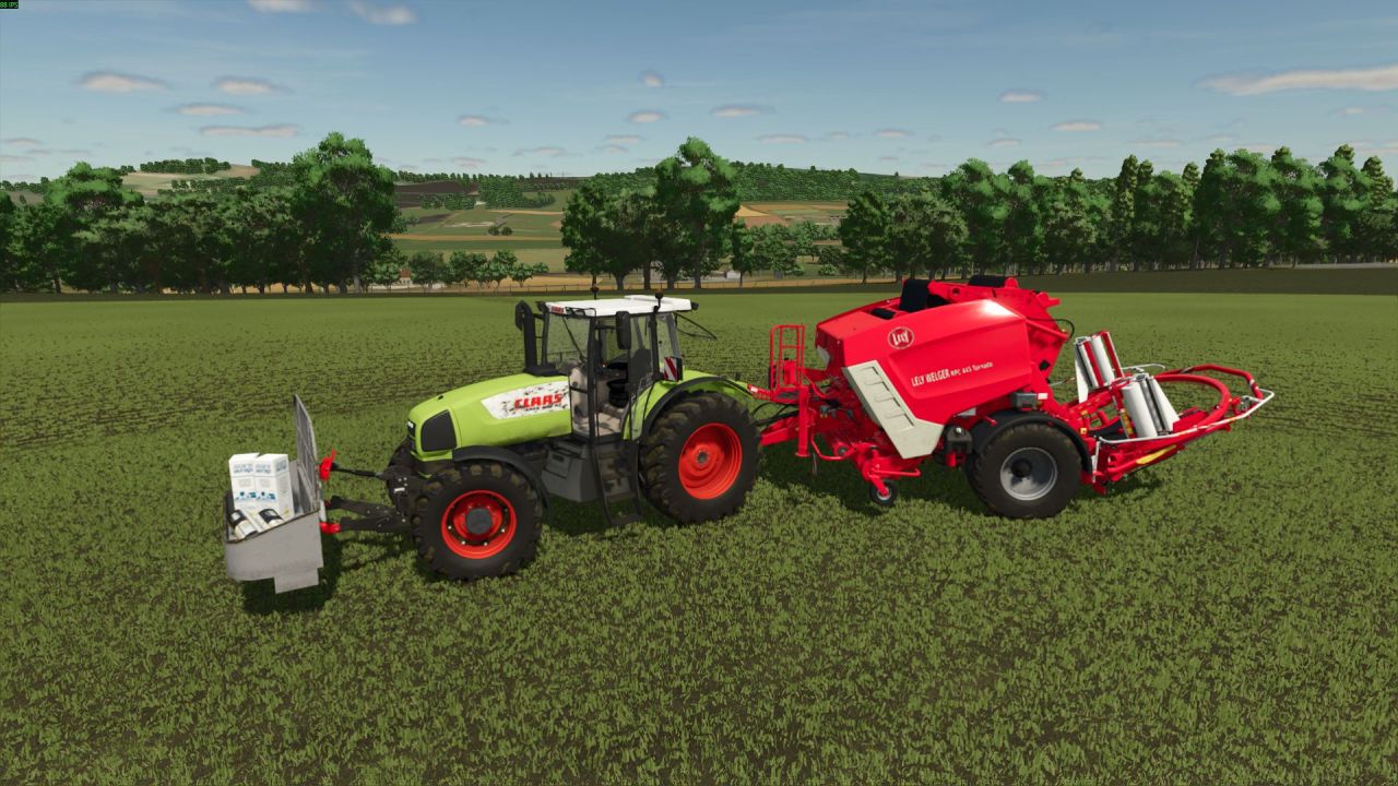 Трактор Claas Ares 800 Series для Farming Simulator 25