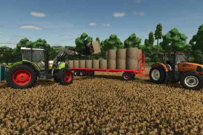 Трактор Claas Ares 800 Series для Farming Simulator 25 — 6