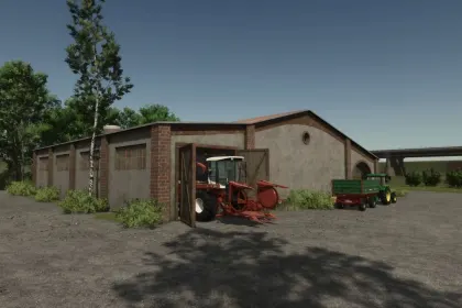 Сарай Shed 30x30 (closed version) для Farming Simulator 25 — 2