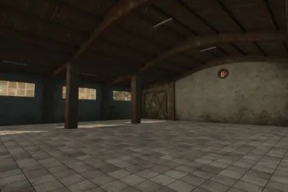 Сарай Shed 30x30 (closed version) для Farming Simulator 25 — 4
