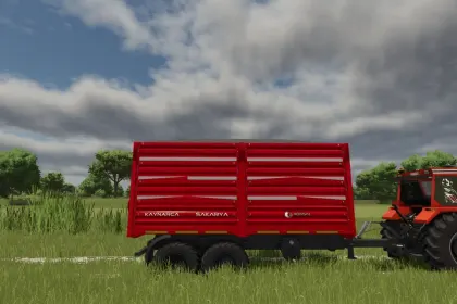 Efficient Köksal 12 Trailer for Farming Simulator 25