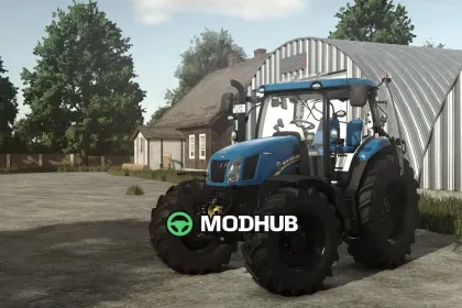 Трактор New Holland T6 Tier 4A V1.4.0.3 для FS25