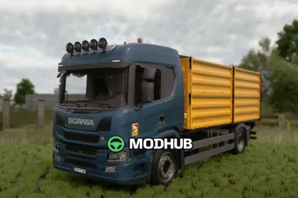 Вантажівка Scania P220/360-7L/9L V1.3 для FS25