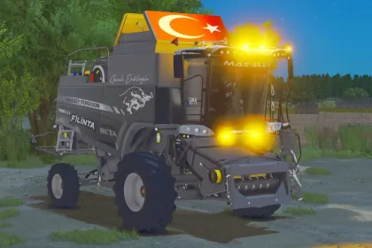 Трактор Massey Ferguson 7360 AL4 для Farming Simulator 25