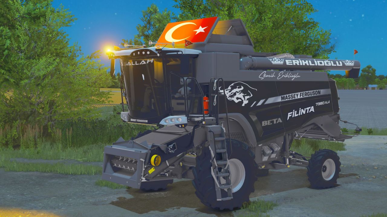 Трактор Massey Ferguson 7360 AL4 для Farming Simulator 25