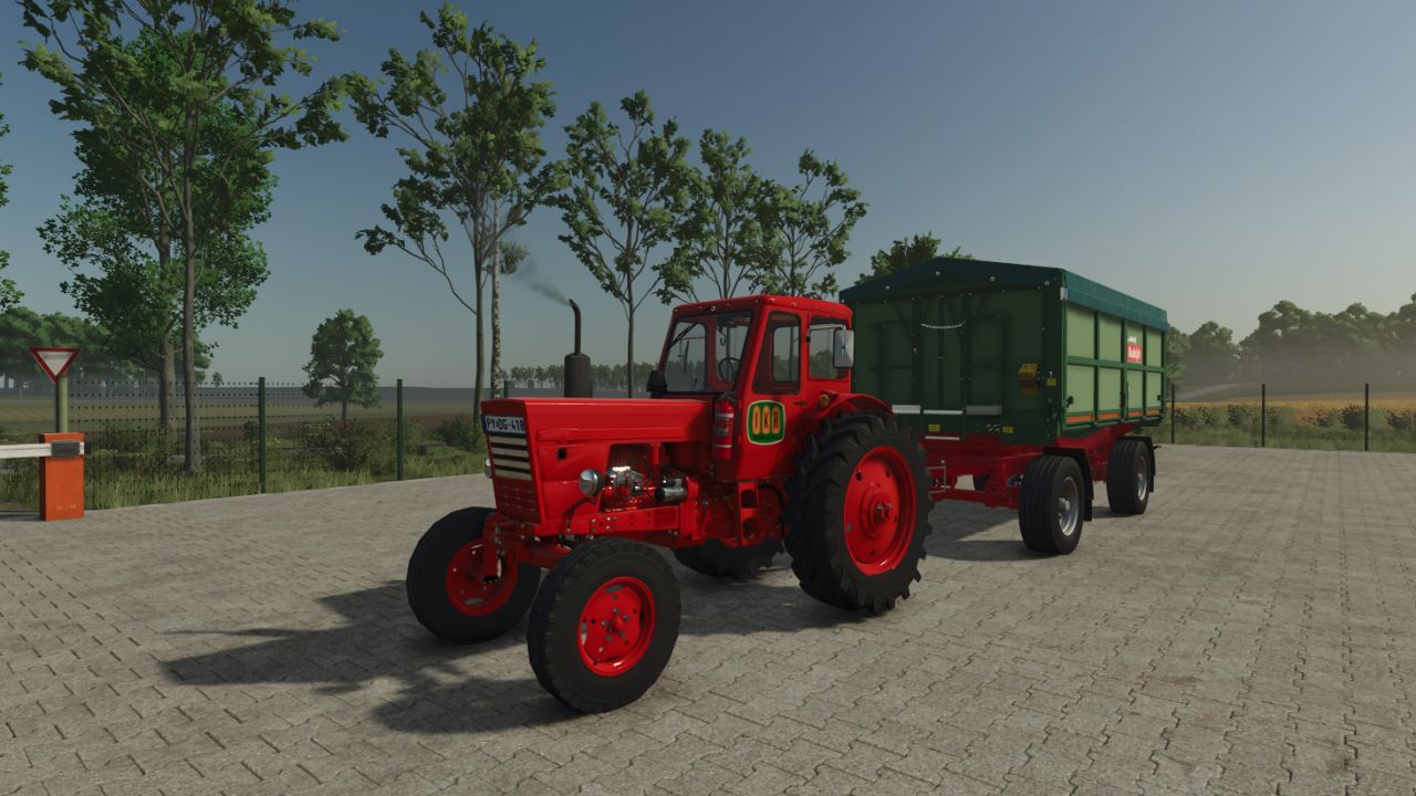 Легендарний Трактор MTZ 50 зі Стрічковим ("Лелека") Навантажувачем для Farming Simulator 25 - Скріншоти