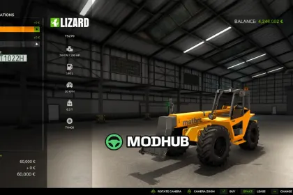 Matbro TS270 V1.2 Loader for FS25 — 2