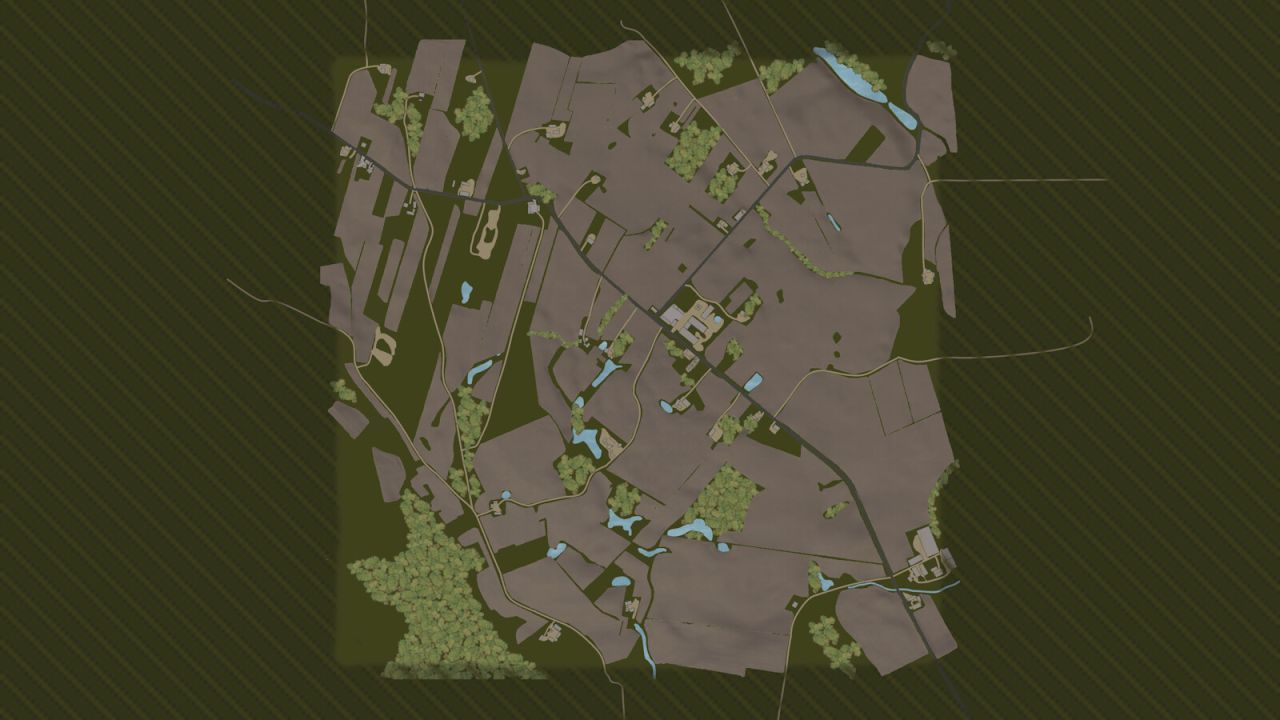 Gemütliche Polnische Karte Lipka Wielka Crossplay für Farming Simulator 25 — 95 Parzellen und Lebendige Atmosphäre