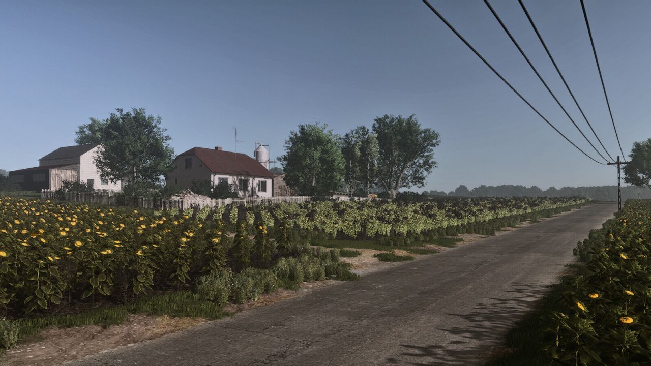 Gemütliche Polnische Karte Lipka Wielka Crossplay für Farming Simulator 25 — 95 Parzellen und Lebendige Atmosphäre