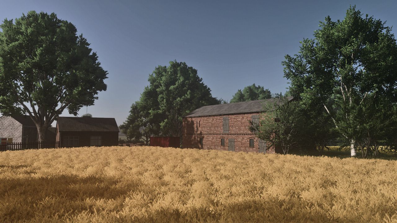 Gemütliche Polnische Karte Lipka Wielka Crossplay für Farming Simulator 25 — 95 Parzellen und Lebendige Atmosphäre