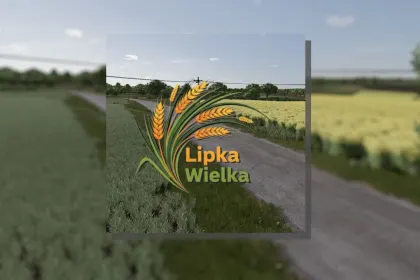 Затишна Польська Карта Lipka Wielka Crossplay для Farming Simulator 25 — 95 Ділянок і Жива Атмосфера