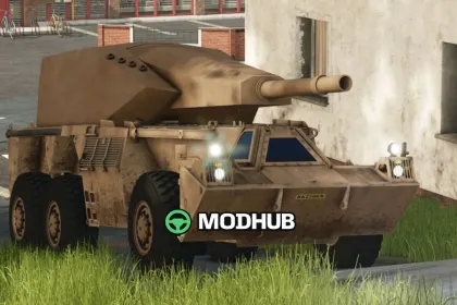 Самохідна гармата G6 Rhino V1.0 для FS25