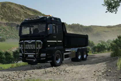 Потужна Вантажівка MAN TGX 26.580 Самоскид для Farming Simulator 25 — 1