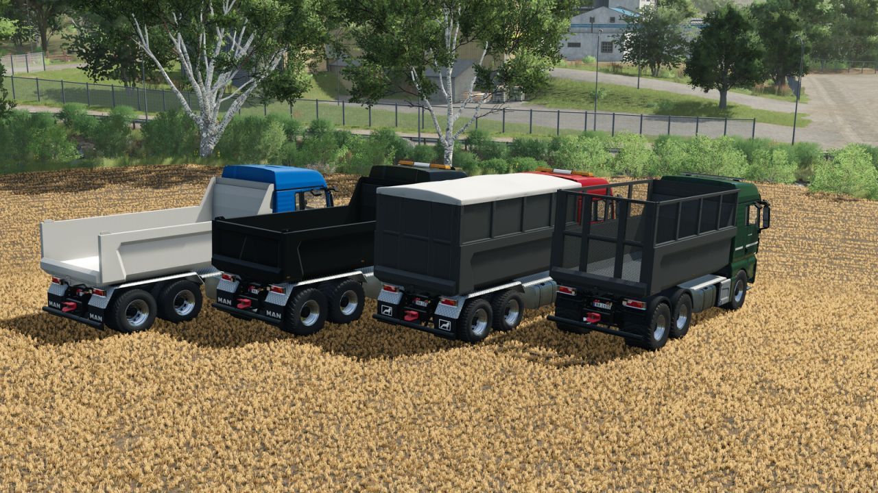 Потужна Вантажівка MAN TGX 26.580 Самоскид для Farming Simulator 25 - Скріншоти