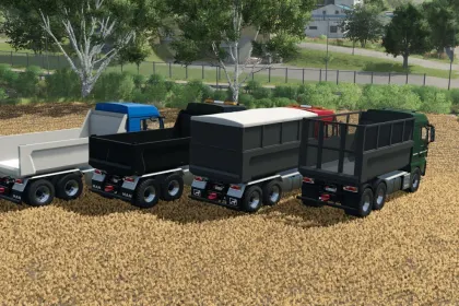 Потужна Вантажівка MAN TGX 26.580 Самоскид для Farming Simulator 25 — 6