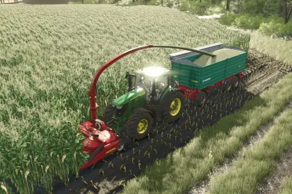 Прес-підбирач силосу Fimaks Bigdrum 3000 для Farming Simulator 25