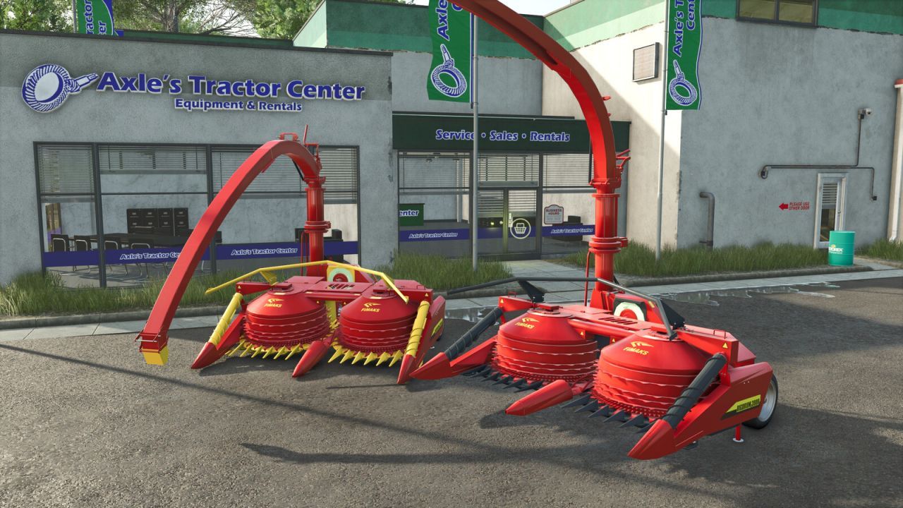 Прес-підбирач силосу Fimaks Bigdrum 3000 для Farming Simulator 25