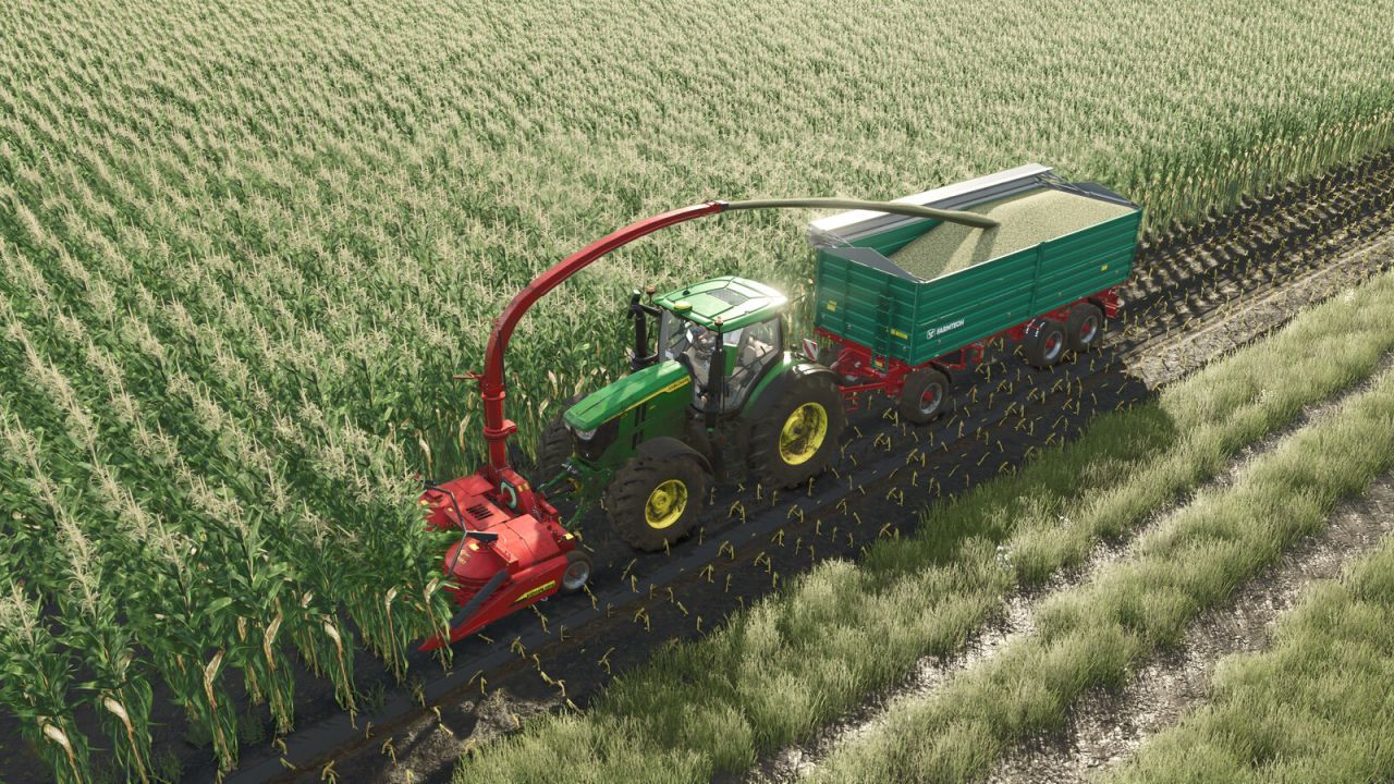 Прес-підбирач силосу Fimaks Bigdrum 3000 для Farming Simulator 25