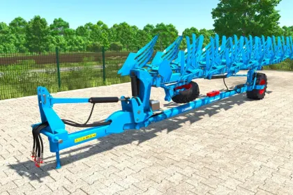 Ефективний Плуг Lemken Diamant 12 для Швидкої Оранки у Farming Simulator 25 — 1