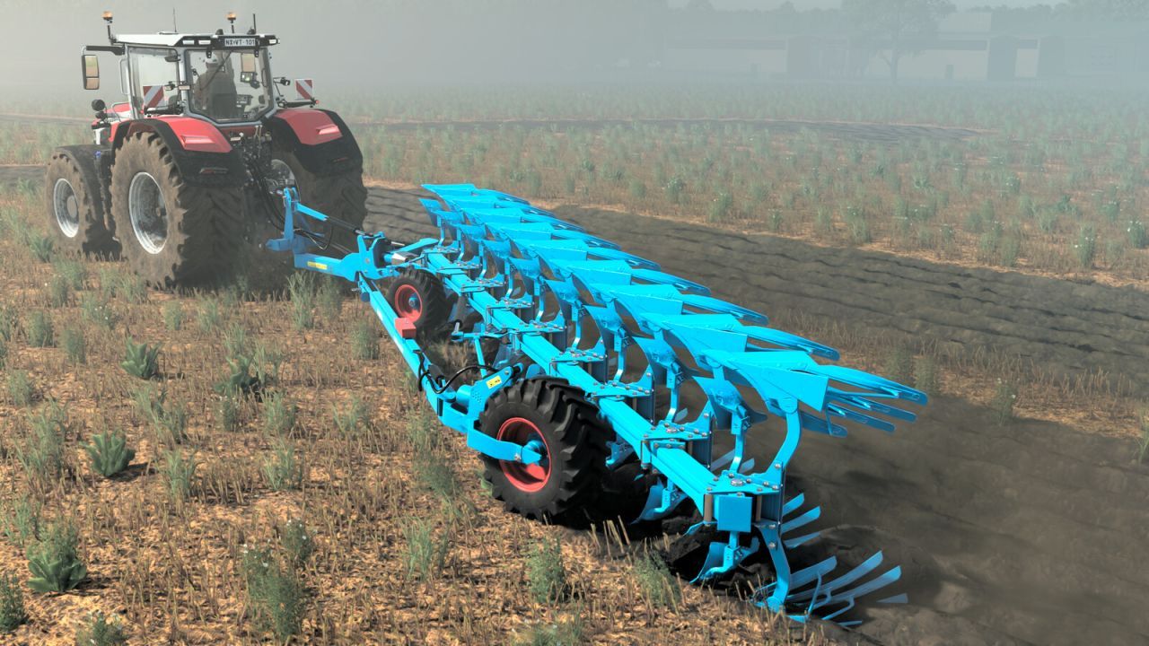 Ефективний Плуг Lemken Diamant 12 для Швидкої Оранки у Farming Simulator 25
