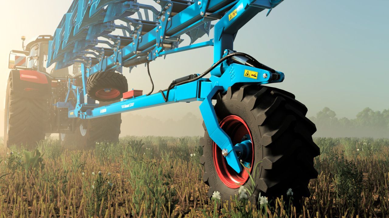Ефективний Плуг Lemken Diamant 12 для Швидкої Оранки у Farming Simulator 25