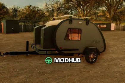 Причіп Bean Camper Trailer V1.2.1 для FS25