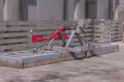 Efektywny Agricultural Leveler 5m — Rozluźniacz Gleby po Orce dla FS25 — 5