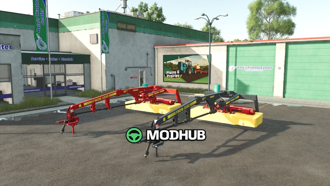 Scheibenmähwerk Fimaks FMDM 320C für FS25