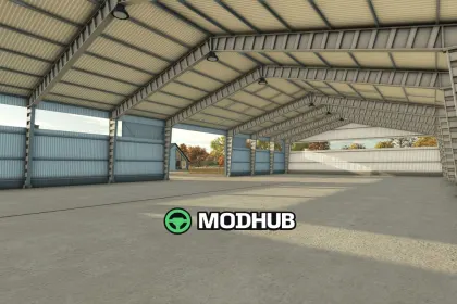 Сарай Metal Hall V1.0 для FS25