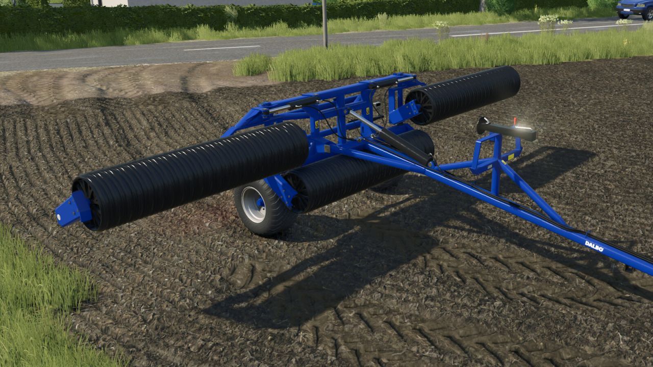 Efektywny Walec Dalbo MiniMax 830 — Szybkie Zagęszczanie Gleby w FS25