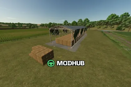 Сховище тюків Bale Storage V1.0 для FS25