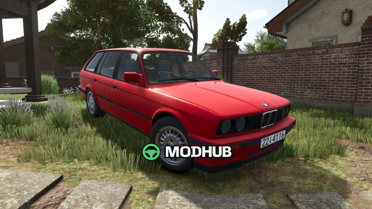 Автомобіль BMW E30 Touring V1.3.0.5 для FS25