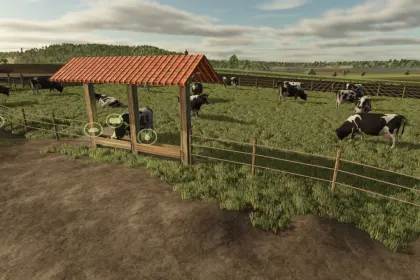 Autentyczne Pastwiska BR Małe Pastwisko dla Krów i Koni — Kompaktowe Zgony dla Krów i Koni — 1