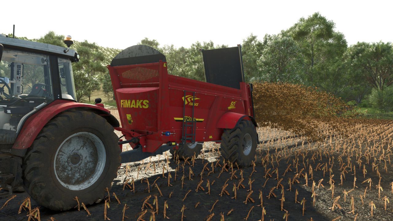 Розкидач гною Fimaks FM 8.11 для Farming Simulator 25