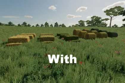 Realistyczne kolory bel do Farming Simulator 22