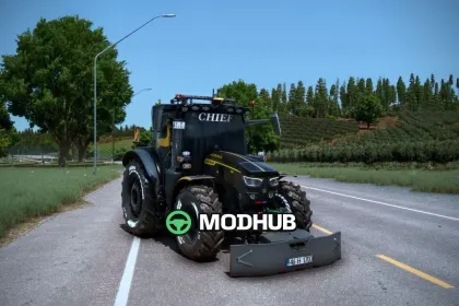 Трактор John Deere 6R Chief V1.1 для FS25