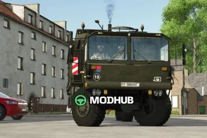 Вантажівка MAN KAT1 (8×8/6×6) для FS25