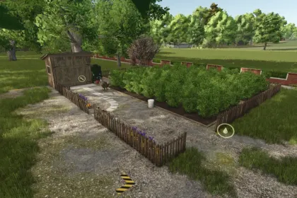 Ефективний Garden Plot / Garden Plot Berries — Міні-ферма Овочів та Ягід для Farming Simulator 25 — 1