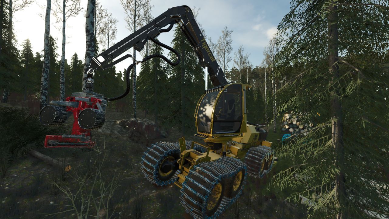 Трактор Tigercat 1165 для Farming Simulator 25