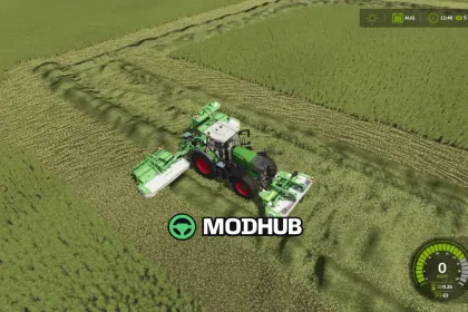 Суміжний вузол «Butter Fly Swath Pickup V1.0» для FS25