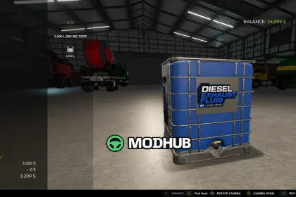 Додавач дизельного вихлопу DEF v1.0 для FS25