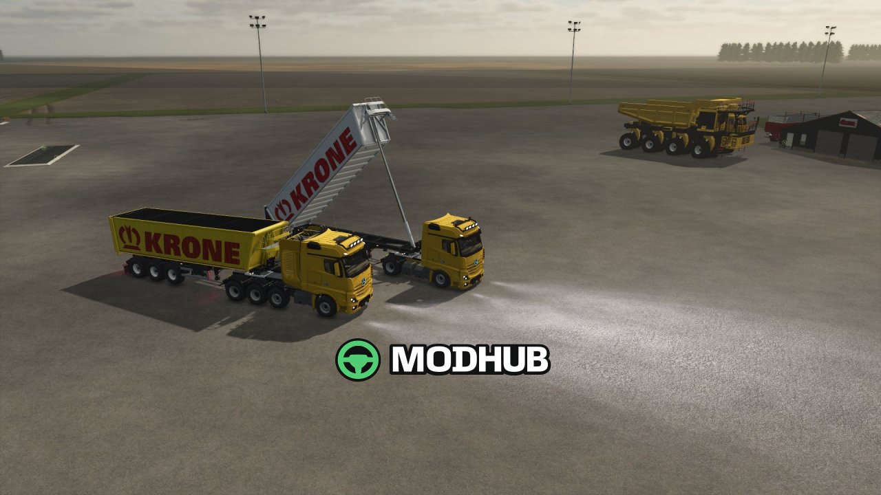 Вантажівка Mercedes Benz Actros CAT V1.0.0.1 для FS25