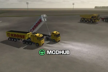 Вантажівка Mercedes Benz Actros CAT V1.0.0.1 для FS25 — 4