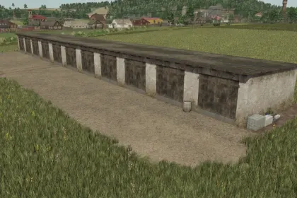 Новий Великий Гараж Big Garage PGR — Зручне Сховище Техніки у FS25 — 1